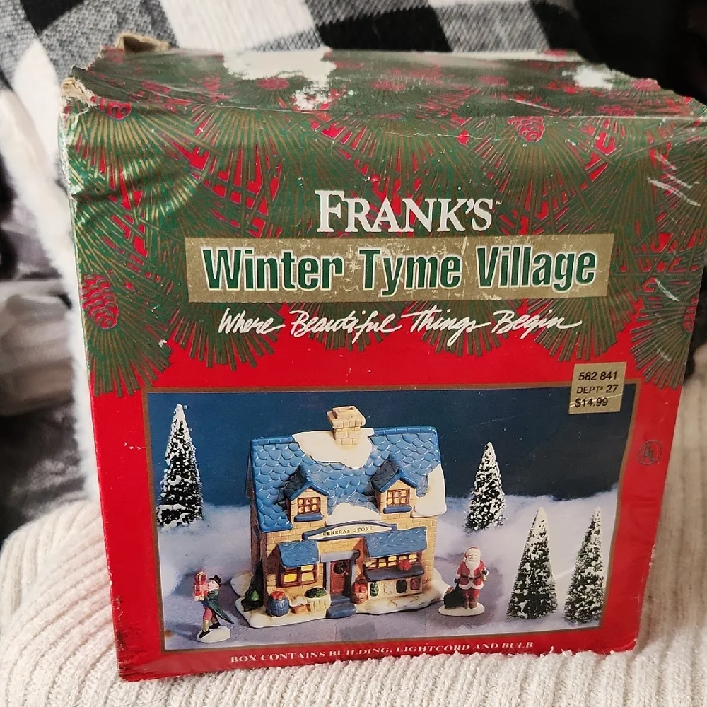 Vintage‎ Frank's Winter Tyme Village General Store